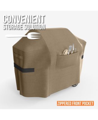 BBQ Grill Cover - Brown - 51" x 72" x 24" Inch