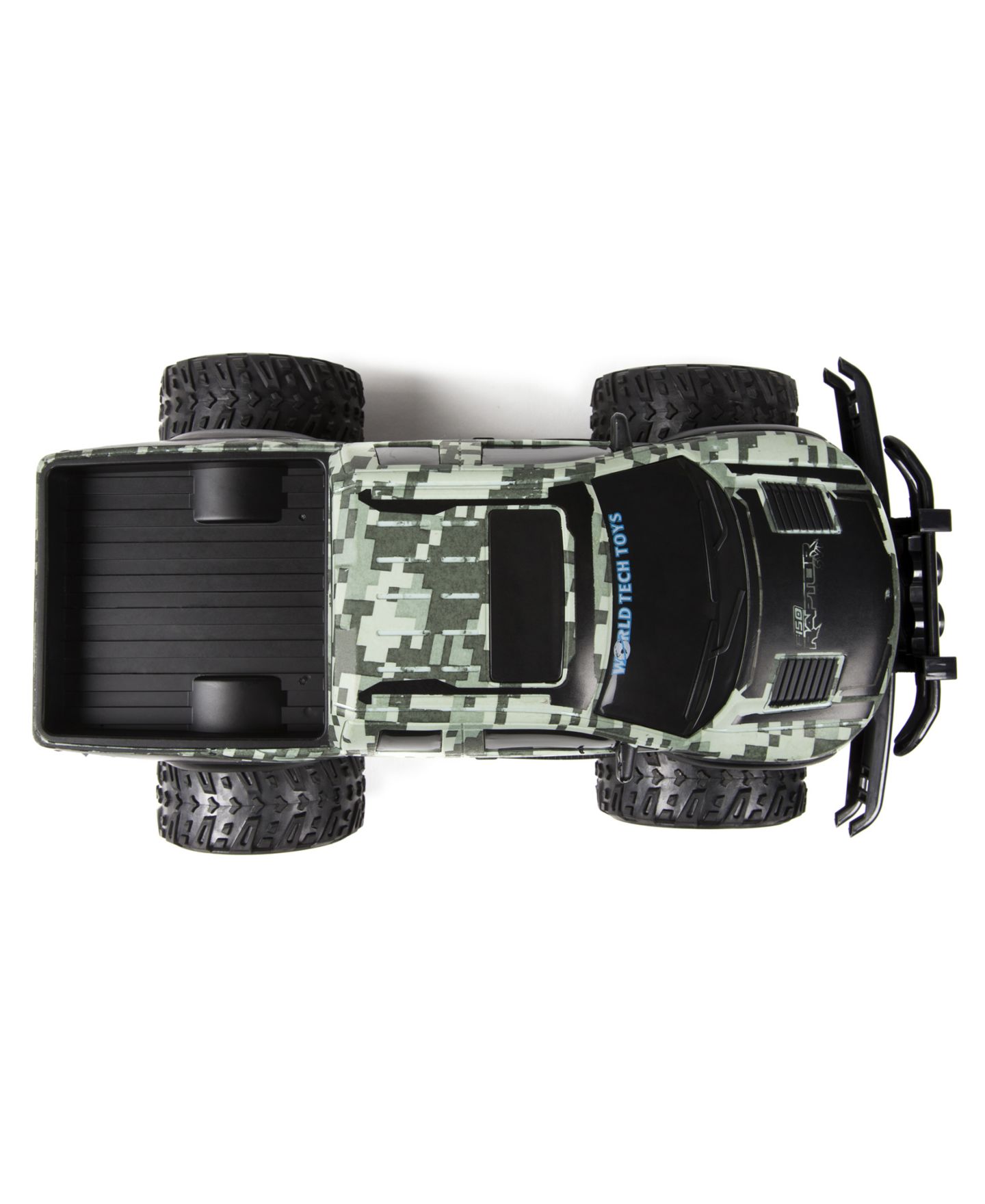 Детская игрушка World Tech Toys 1:14 Scale Digital Camo Ford F-150 SVT Raptor Remote Control Monster Truck — фото 9
