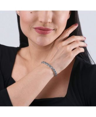 American West Sterling Silver Concha Slim Cuff Bracelet Size Small - Large