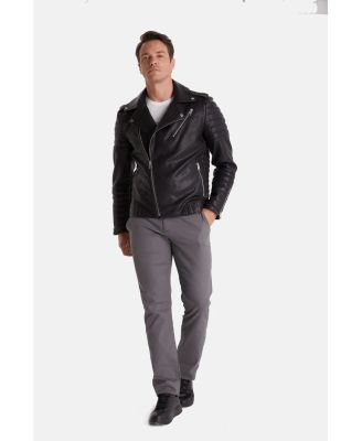 Men's Biker Jacket, Black