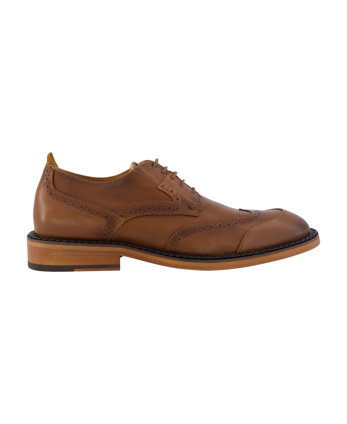 Karl Lagerfeld Paris Wingtip Derby In Cognac
