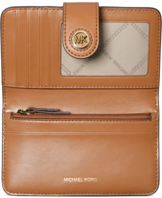 Charm Logo Medium Tab Pocket Bifold Wallet