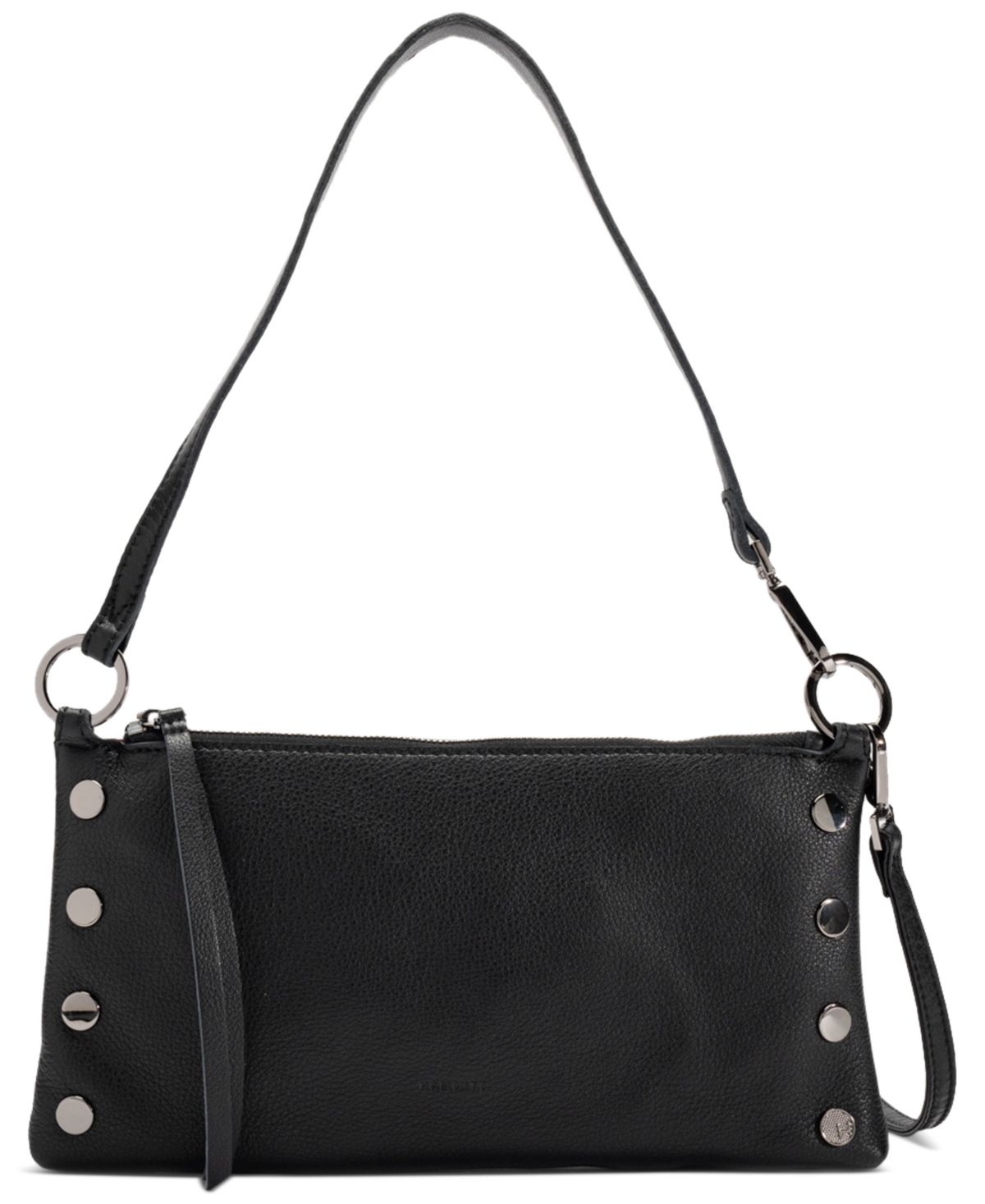 Kyle Small Pebbled Leather Crossbody - Navy