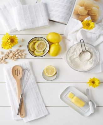 Basic Terry Collection Windowpane Dishtowel Set, 16x26", Check, 4 Piece