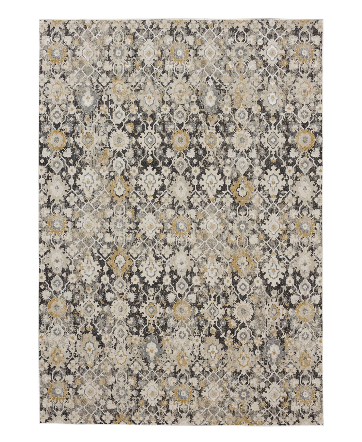 Karastan Windermere Ireby Area Rug, 6'6 X 9'10 In Gray