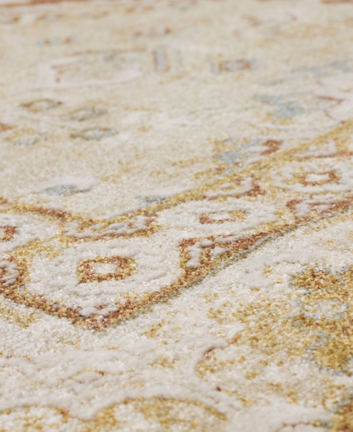 Karastan Windermere Ravenglass 6'6x9'10 Area Rug In Cream