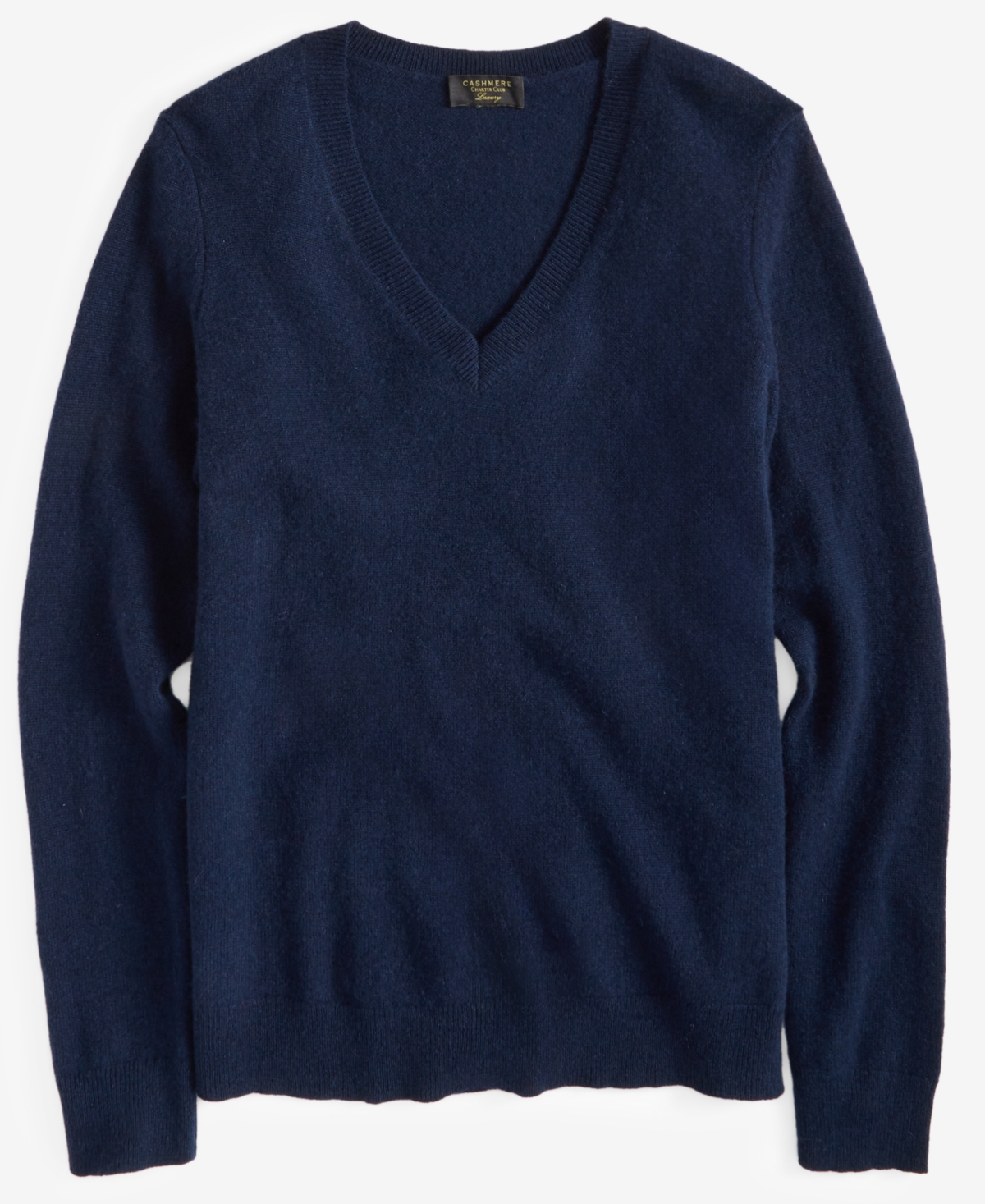 Charter Club 100% Cashmere Women's V-Neck Long-Sleeve Sweater, Created for Macy's