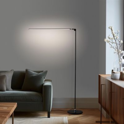 Libra Modern Minimalist LED Floor Lamp with Adjustable Color Temperature (54.5")