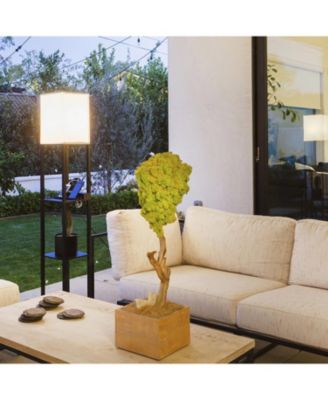 Maxwell 63" LED Shelf Lamp with USB Port and Power Outlet