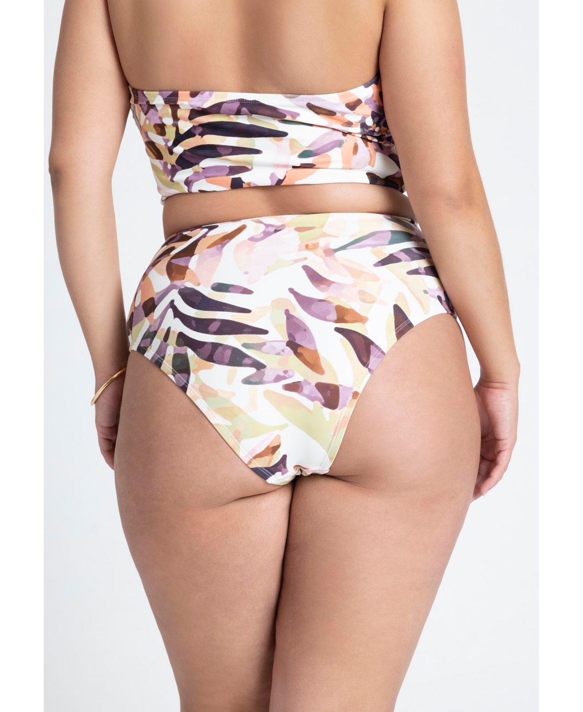 Eloquii Plus Size Belted Bikini Bottom