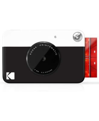 Printomatic Instant Print Camera Gift Bundle w/Zink Photo Paper & More