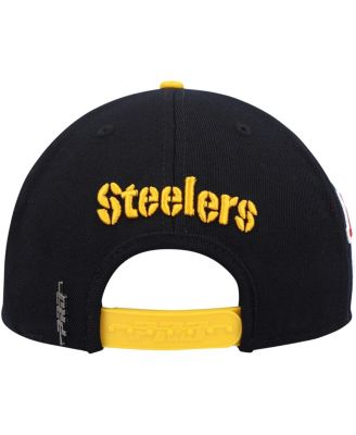 Men's Black Pittsburgh Steelers Hometown Snapback Hat