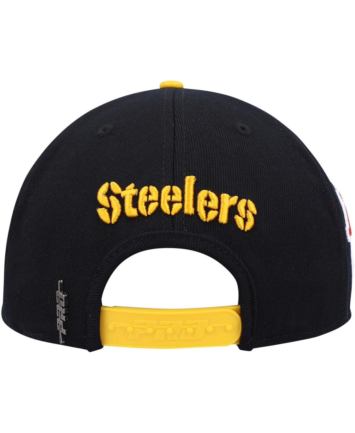 Shop Pro Standard Men's Black Pittsburgh Steelers Hometown Snapback Hat