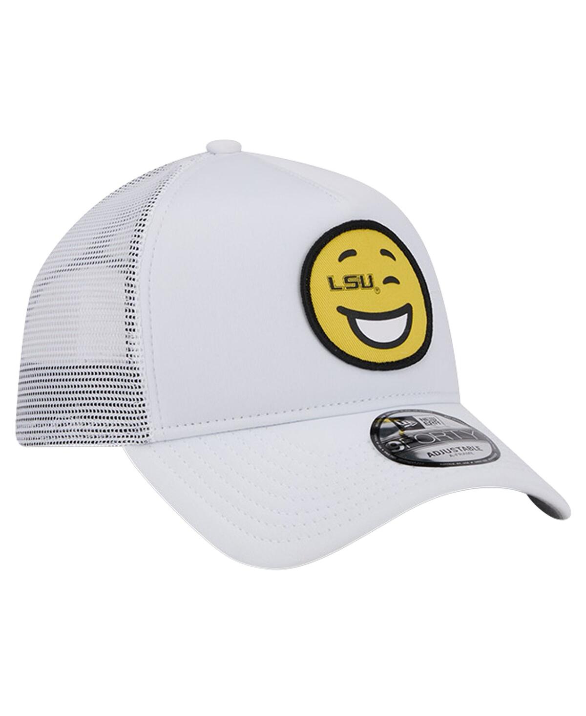 New Era Men's White Tennessee Volunteers Wink Foam Trucker Adjustable Hat In White