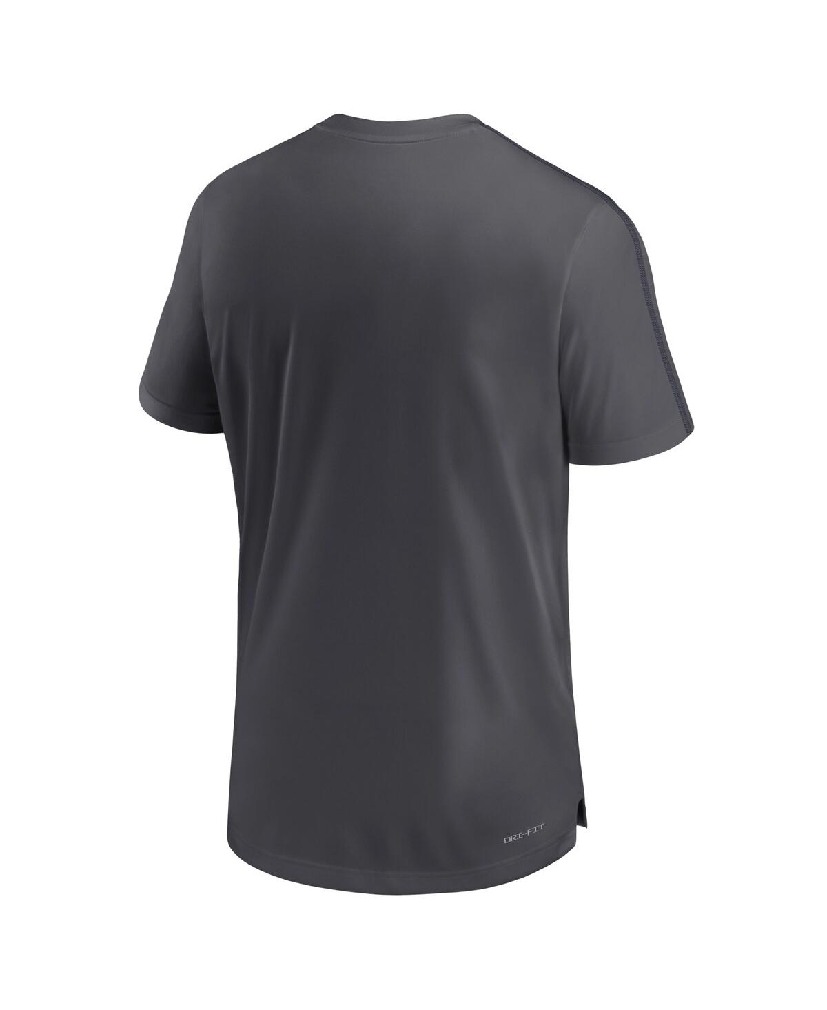 JORDAN MEN'S MICHIGAN WOLVERINES 2024 SIDELINE COACH PERFORMANCE TOP 
