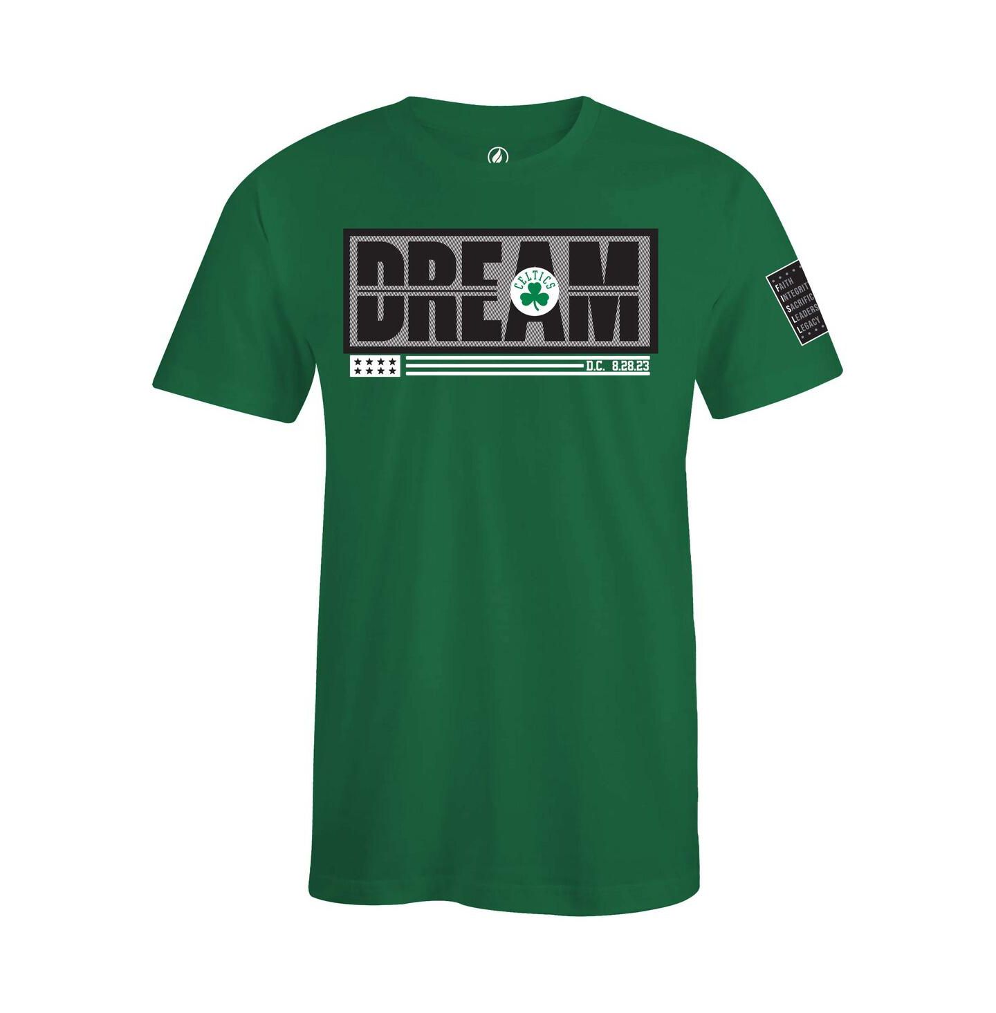 Футболка FISLL Black History Collection Green Boston Celtics — фото 3