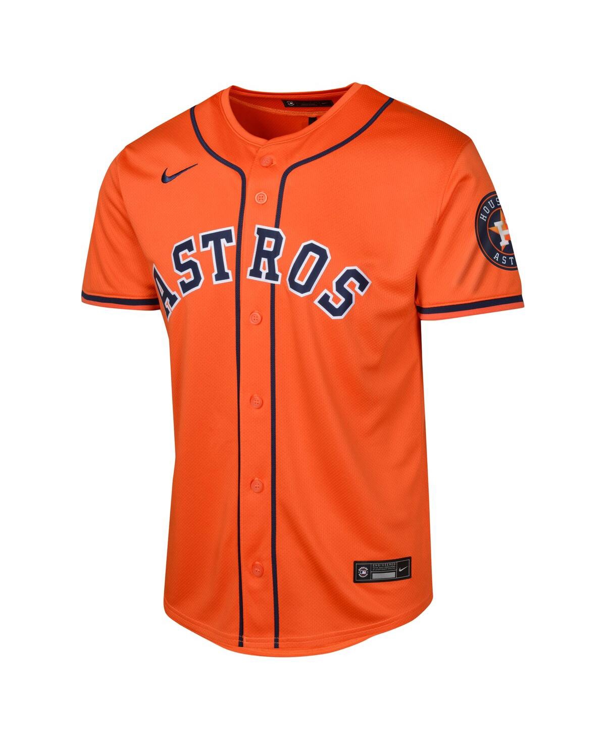 Nike Big Boys and GirlsHouston Astros Alternate Limited Jersey - Orange