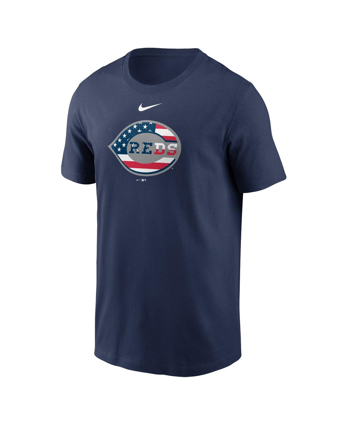 NIKE MEN'S NAVY CINCINNATI REDS AMERICANA T-SHIRT