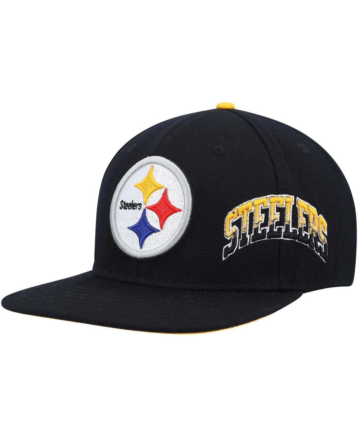 Shop Pro Standard Men's Black Pittsburgh Steelers Hometown Snapback Hat