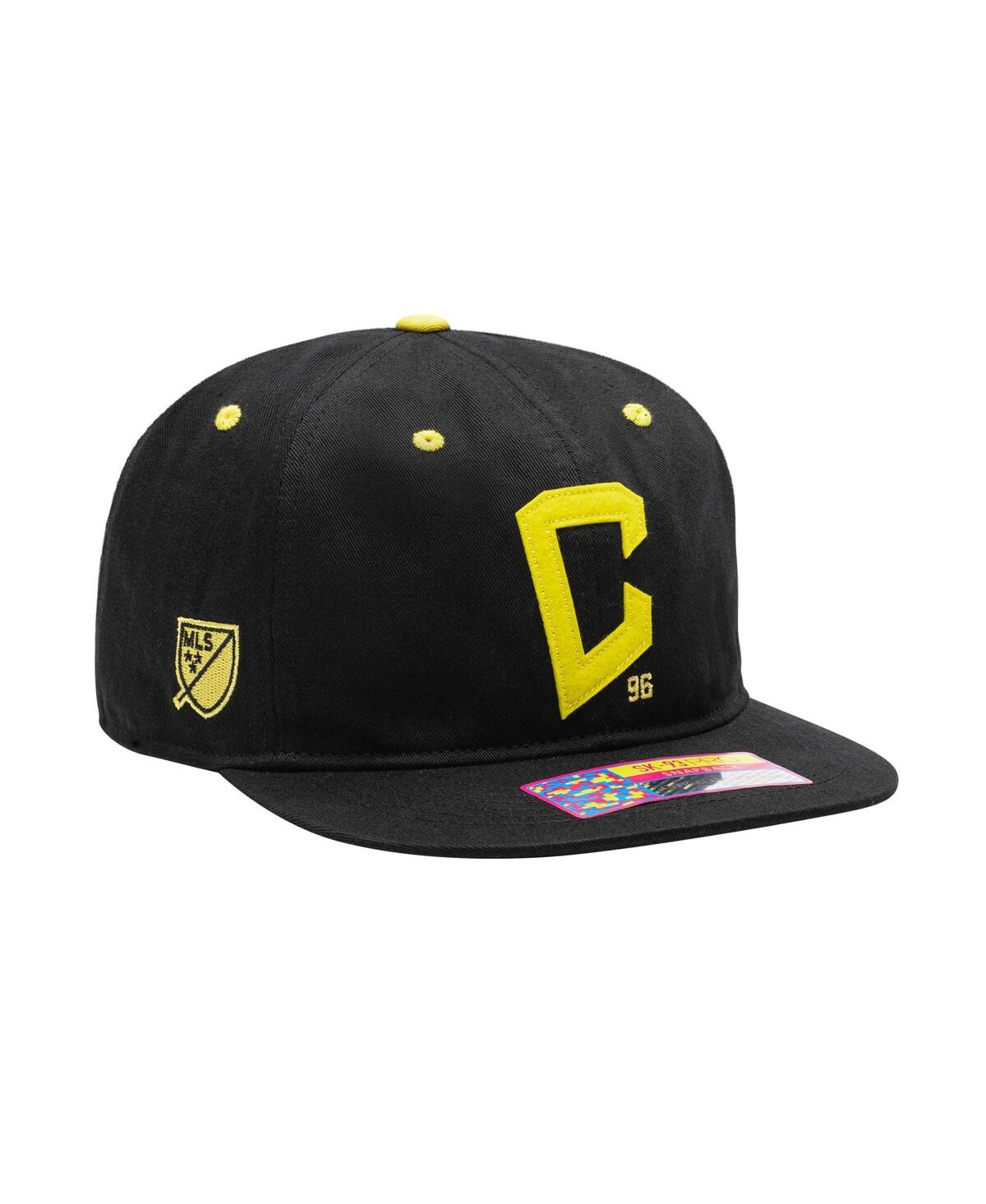 Fan Ink Columbus Men's Crew Black Bankroll Snapback Hat