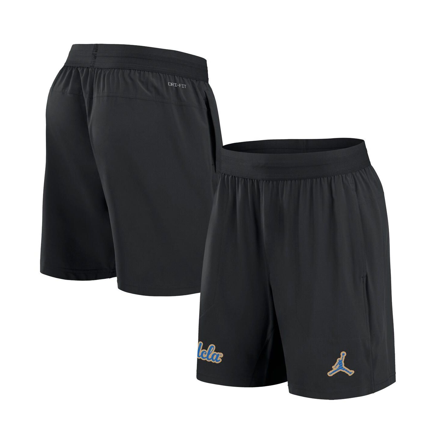 Мужские шорты Jordan Black Ucla Bruins 2024 Sideline Performance — фото 1