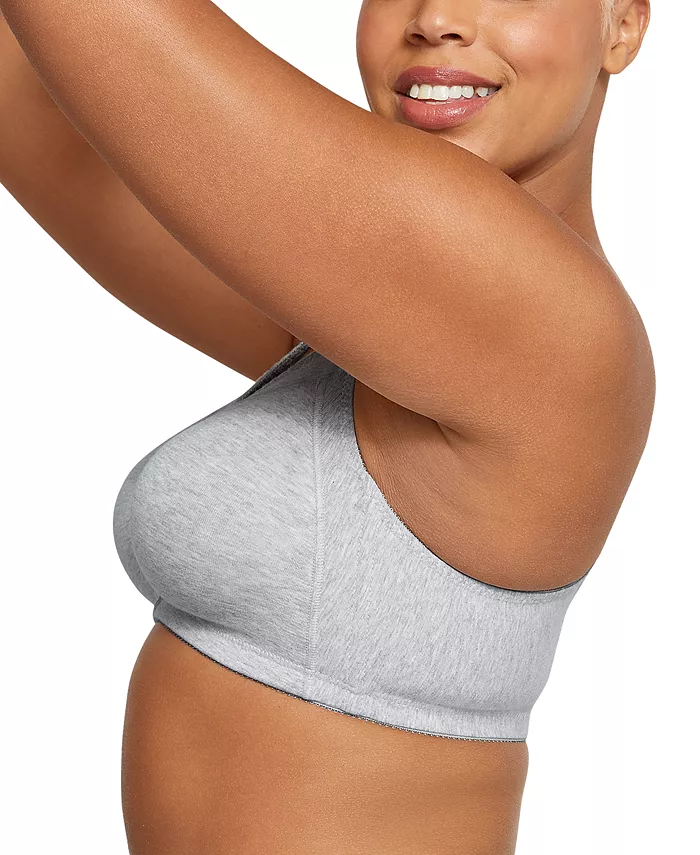 Double Support Cotton Wireless Bra with Cool Comfort 3036 - thumbnail 8