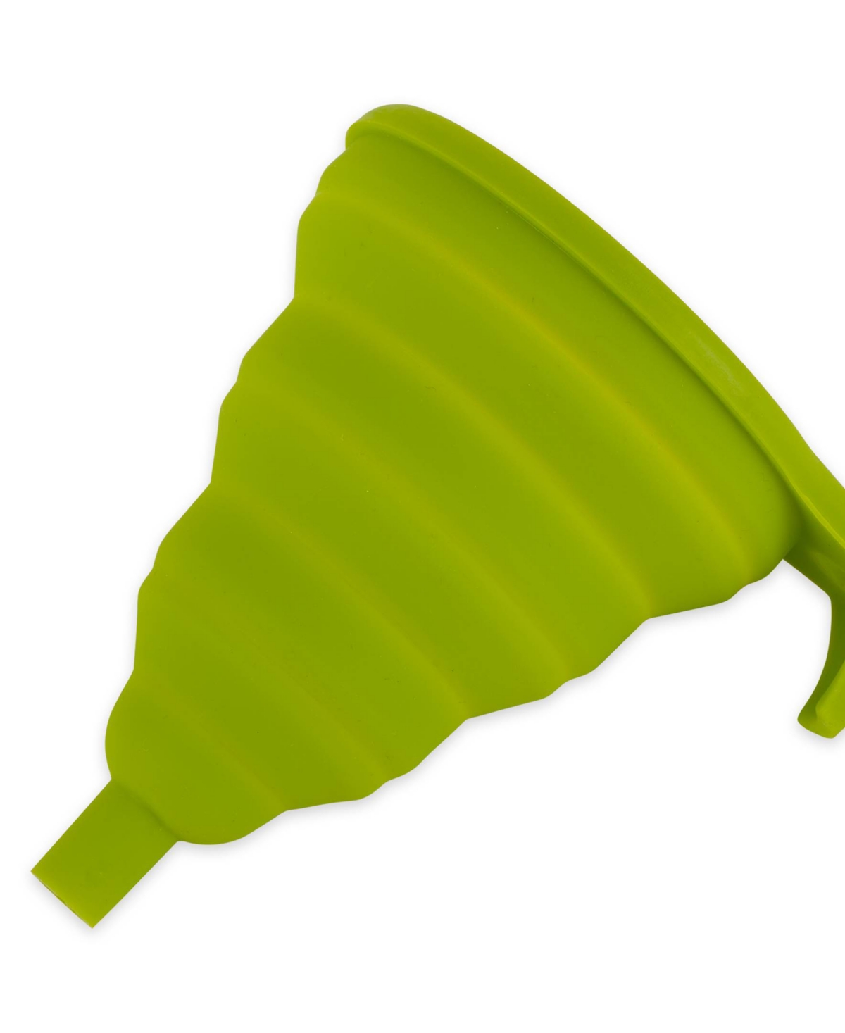 Shop Rsvp International Silicone 5.25" D Collapsible Green Funnel