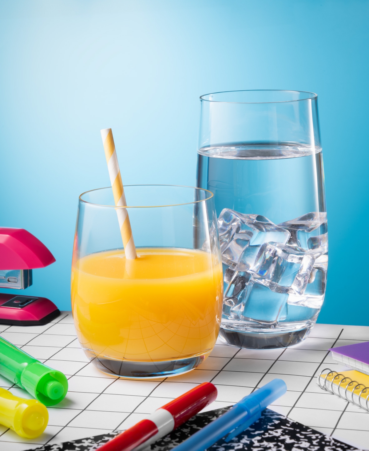 Godinger Classic Contemporary Water Glasses, Set of 4