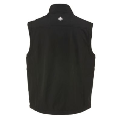 Men's Softshell Vest - Cold Weather, Wind/Water Repellent for Work & Outdoors