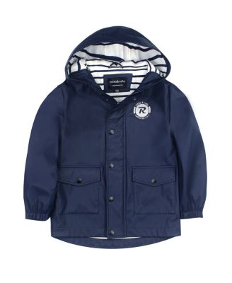 Boys Waterproof Rain Coats Rubberized Jackets