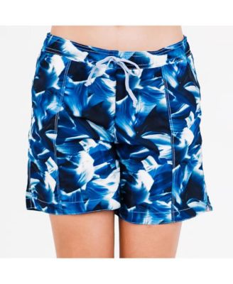 Plus Size Chlorine Resistant 7" Board Shorts