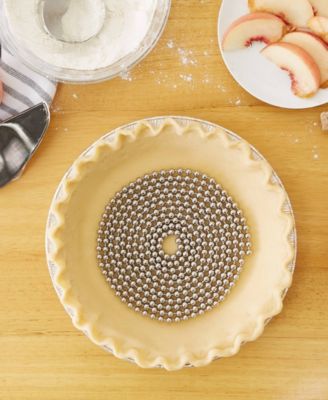 Endurance 18/8 Stainless Steel 10' Length Beaded Pie Chain - 10 Ft