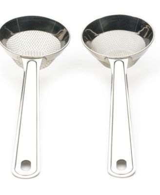 Endurance Stainless Steel 2 Piece 7x2" Mini Sifter Set