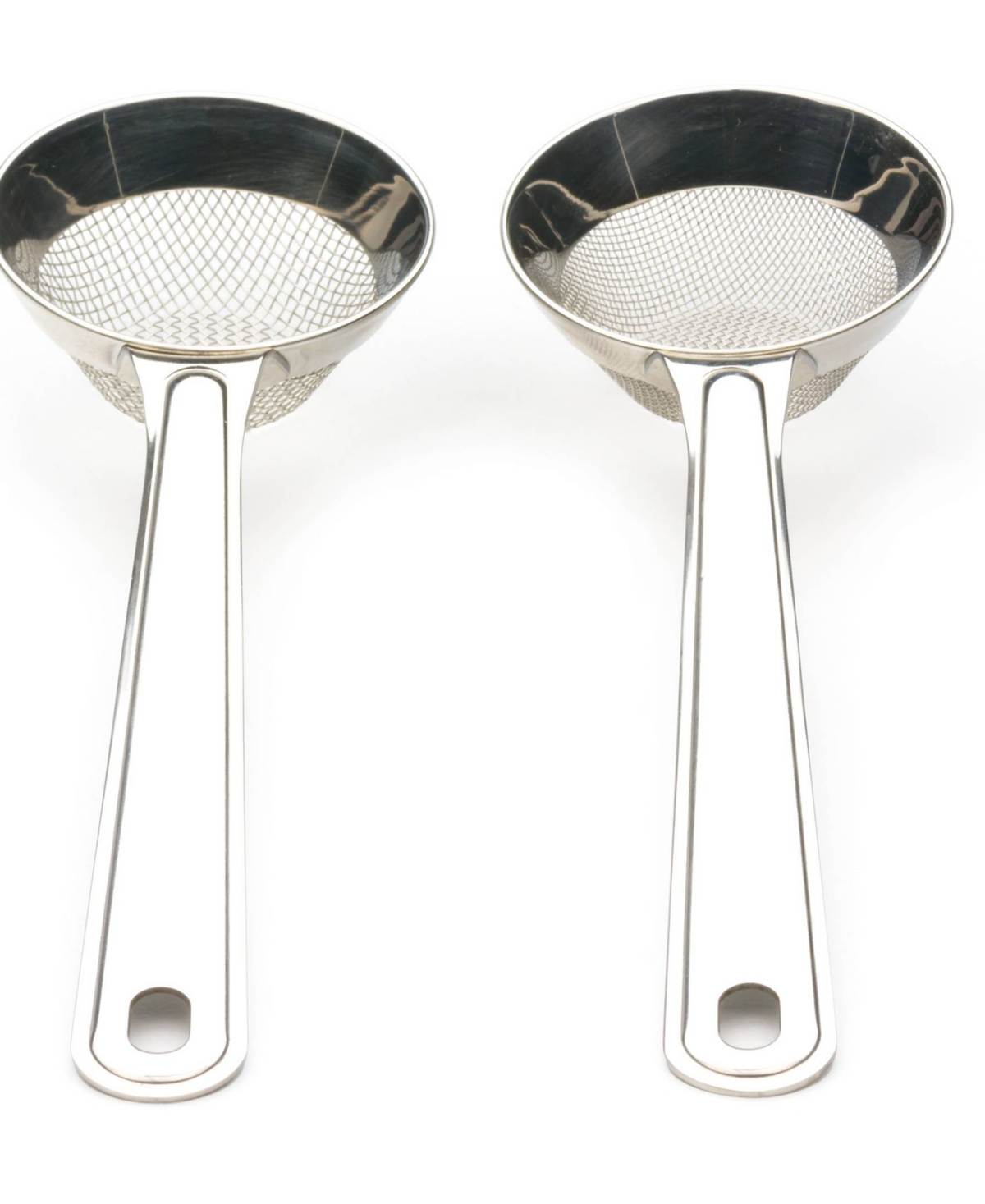 Rsvp International Endurance Stainless Steel 2 Piece 7x2" Mini Sifter Set
