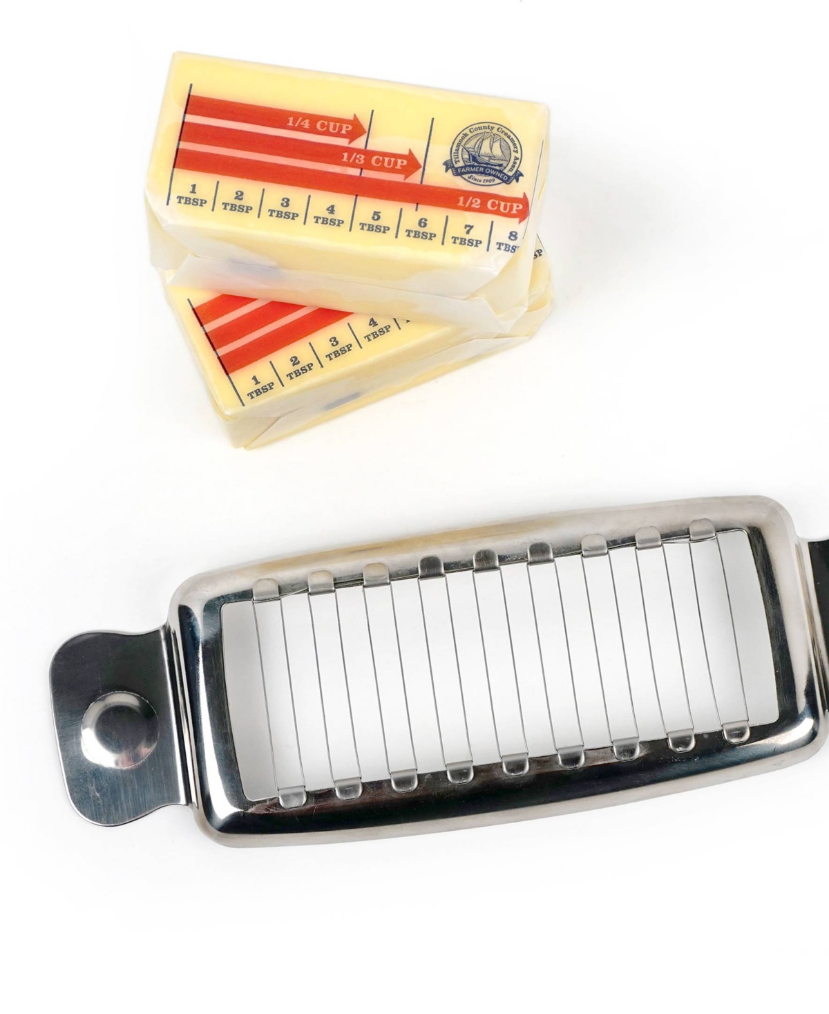 Rsvp International Endurance Stainless Steel 8x3" Butter Slicer In Gray