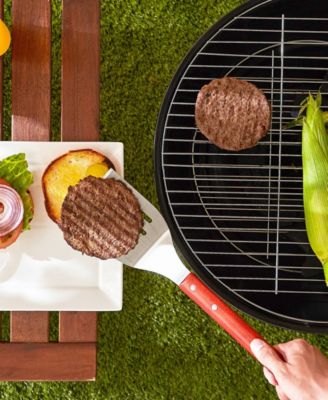 Stainless Steel Rosewood 18x4x2" BBQ Spatula