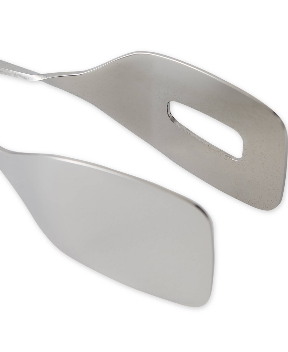 Rsvp International Endurance Stainless Steel 10" Large Serving Tongs In Gray