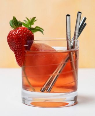 Endurance Stainless Steel 4 Piece 5" Straw Set