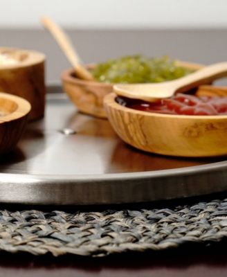 Endurance Stainless Steel 10.5&amp;quot; D x 0.75&amp;quot; H Single Tier Lazy Susan