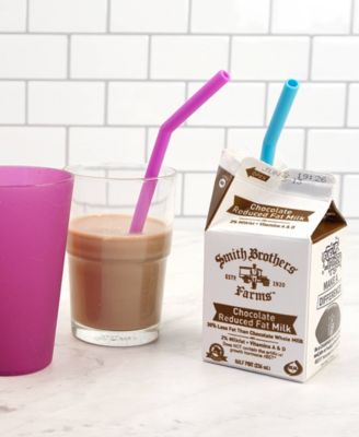 Silicone 6 Piece 6.5" Straw Set