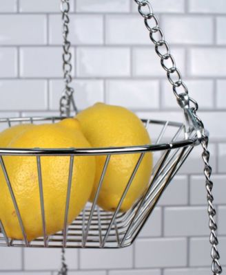 Chrome Wire 3 Tier Hanging Basket