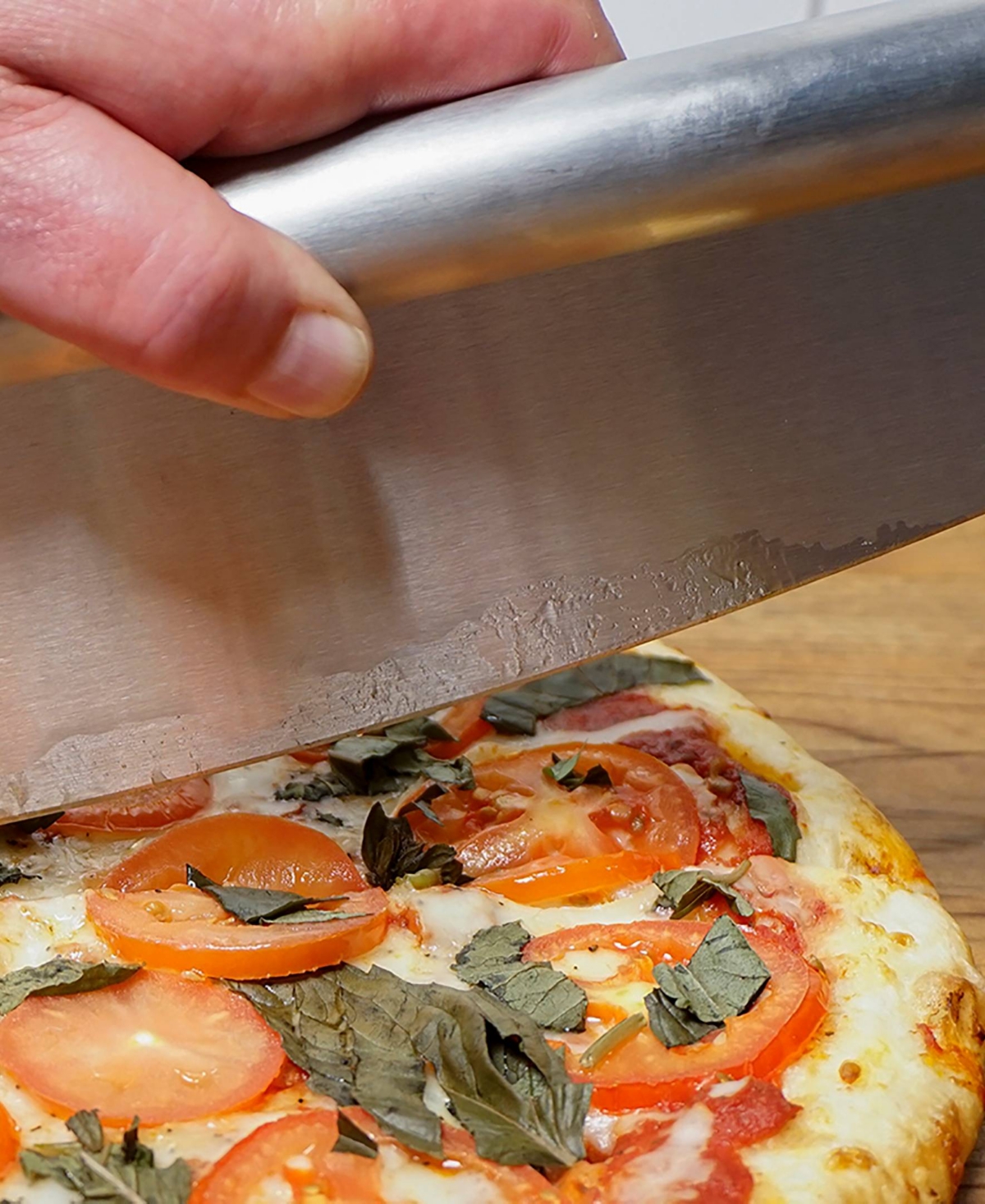 Shop Rsvp International Endurance Stainless Steel 13.8x3.3" World Class Pizza Cutter 13.8x3.3" In Gray