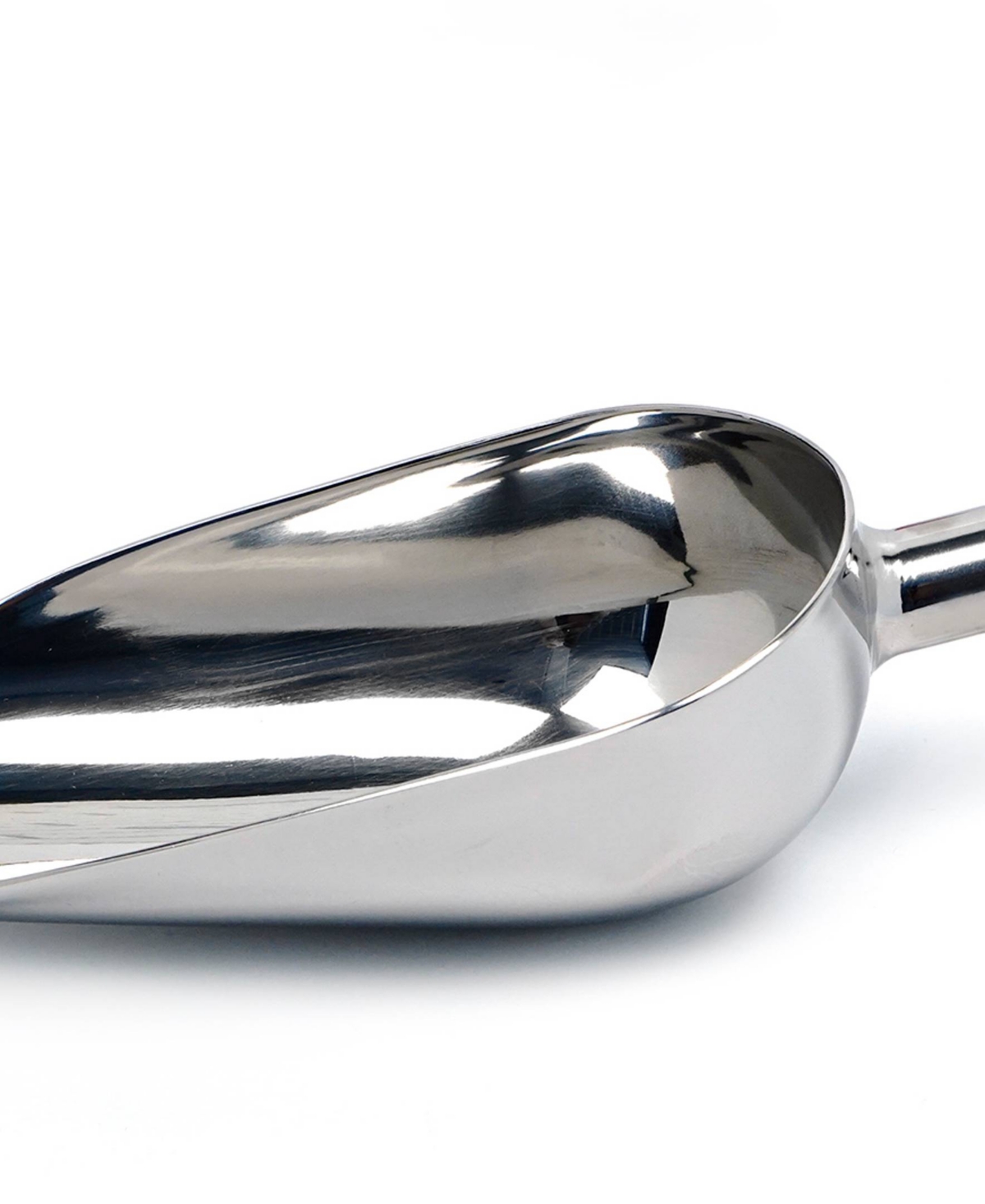 Shop Rsvp International Endurance Stainless Steel 1 Cup Measuring Scoop In Gray