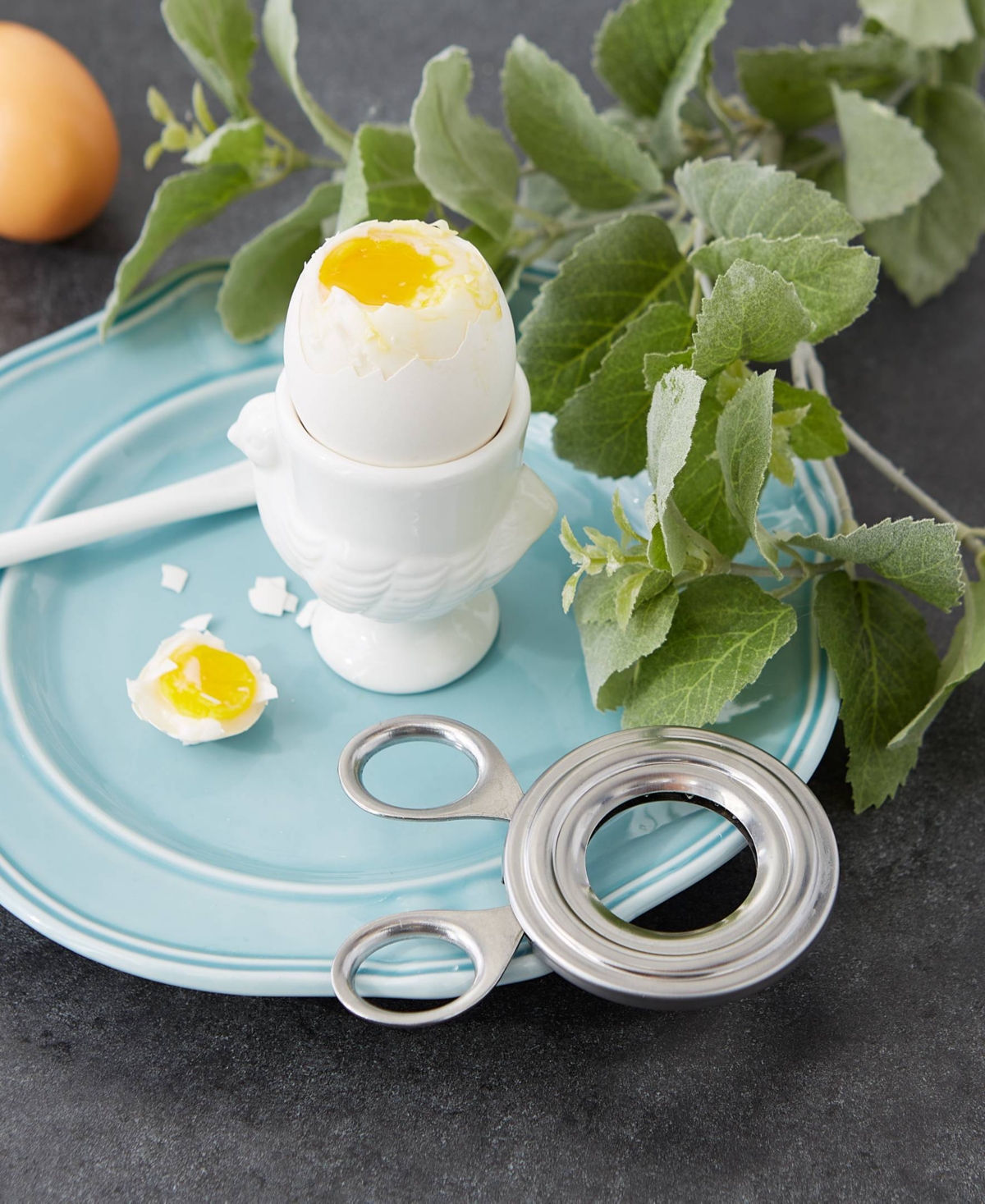 Shop Rsvp International Endurance Stainless Steel 4x3" Egg Topper In Silver