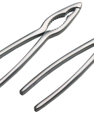 Endurance 18/8 Stainless Steel 6x1.5" 2 Piece Crab Cracker Set