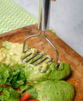 Endurance 18/8 Stainless Steel 3x2x7" Avocado Masher