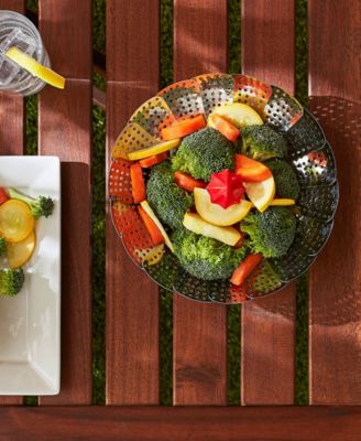 Endurance Stainless Steel Silicone 9" Umbrella Steam Basket