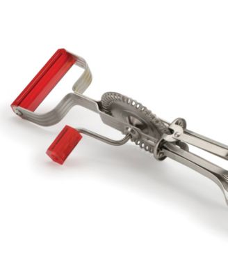 Endurance Stainless Steel Acrylic 13x5x4" Red Antique Egg Beater - Red 13x5x4"