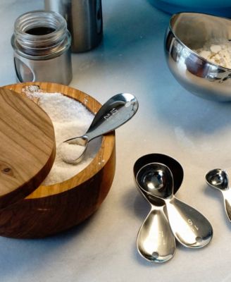 Endurance Stainless Steel 5 Piece Teardrop Measuring Spoon Set