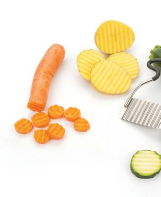 Endurance Stainless Steel 4.5" x 3" Crinkle Cutter